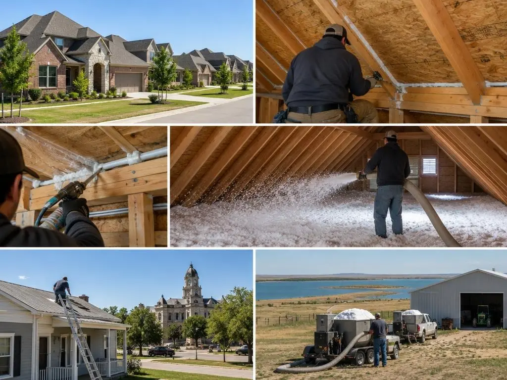 Attic Insulation & Air Sealing in McKinney, TX